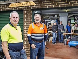 Northern Men’s Shed gets funds to buy new tools