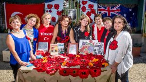 Poppies from Hume for friend and former foe