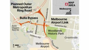 Melbourne Airport: Another freeway, Bulla Pass endorsed