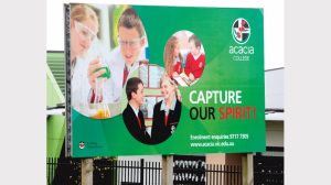 Fire sale to tackle Acacia College debt  