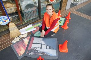 Would you like some street art with your shopping?