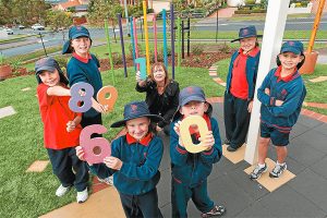 Plenty Parklands pupils play numbers game with innovative ‘maths garden’