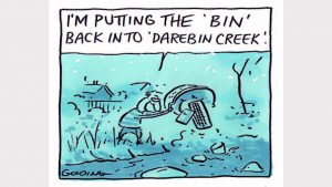 Counil warns over Darebin Creek dumping