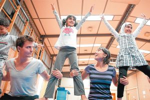 Kids acting up for Whittlesea Community Festival