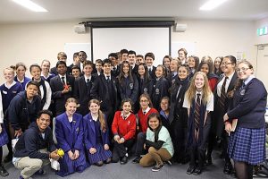 Parade College forum: Students learn a hard, Third World lesson