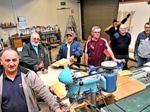 Sunbury blokes get an extra shed at Evans Street