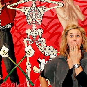 A display to have you in stitches