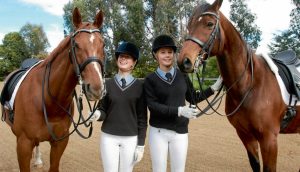  Ivanhoe Grammar students lead equestrian charge