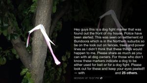 Criminals marking houses to steal dogs: Facebook