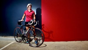 Epic ride a Sunbury sister’s tribute to ‘Flea’