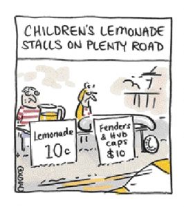 Plenty of prangs in Bundoora