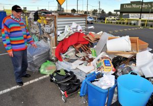 On a mission to force council to clean “city of s**t”