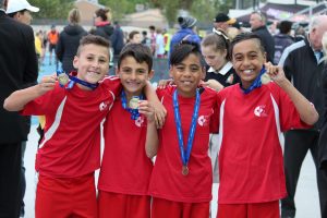 Golden return as boys claim relay title