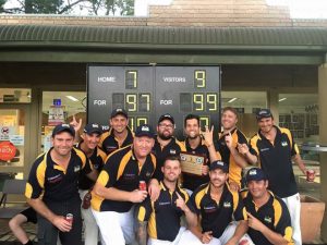 Warriors grab title with final ball