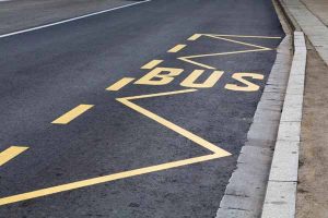 Parents fined for parking in bus bays