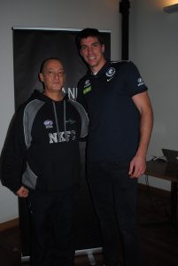 Northern Knights thank Dom Conte