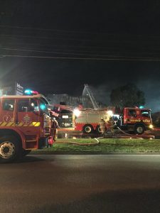 Campbellfield car parts factory destroyed by fire