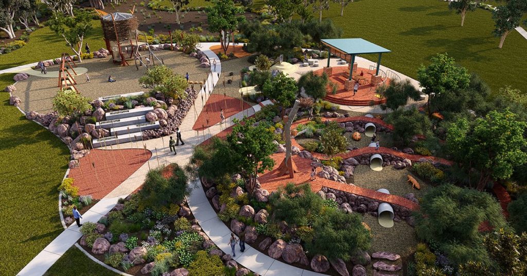 Recycled material given new life at sustainable Craigieburn playground