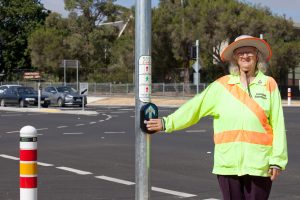 Eden Park’s Val Bickerton is a stalwart school crossing supervisor