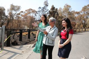 Governor visits Plenty Gorge Parklands