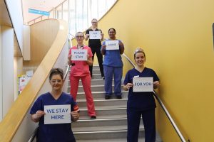Nurses call for people to stay home