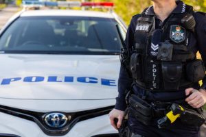 Police officer suspended