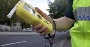 Greenvale driver double the legal limit