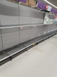 Buying limit on toilet paper at Coles