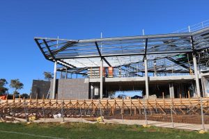 Neale Daniher pavilion taking shape