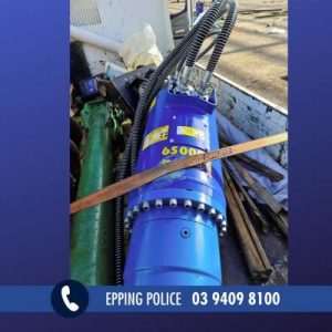 Police appeal for help locating stolen excavator unit