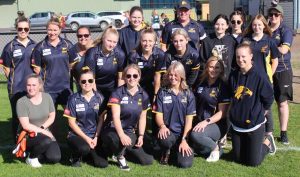 Eagle girls kicking goals