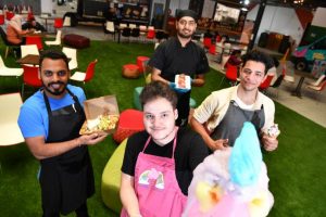 Enjoying the stre-eatery