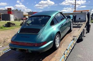 Porsche impounded after alleged speeding