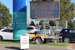 Thousands turn out for testing