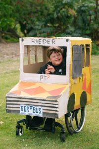 Help young Rieder get his wheels