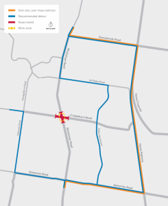 Plan to ease congestion during closure of Craigieburn and Mickleham roads intersection