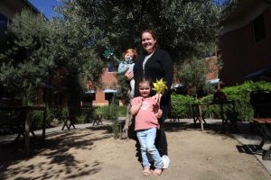 Hospital patient turned nurse