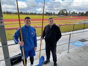 Donny taking his throwing to the next level