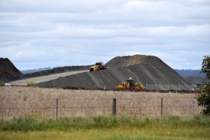 A million tonnes of soil