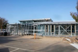 Respite centre hits construction milestone