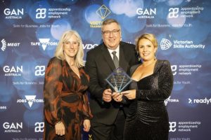 Kangan Institute named large training Provider of the year.
