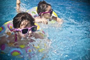 Barrier warning for pool owners