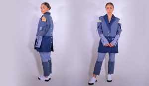 Kangan Institute student Olivia Barca’s award winning outfit