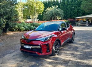 Toyota C-HR GR Sport is a real head-turner.