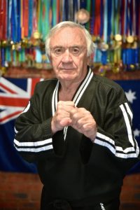 Mastering taekwondo at 81