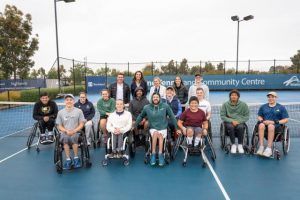 Wheelchair tennis greats come to Hume Tennis Centre