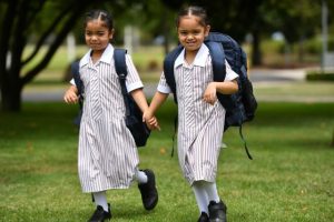 Double the fun heading back to school