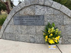 Community gathers to commemorate Black Saturday