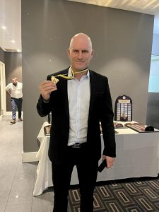 Third comp medal for Perri