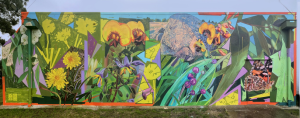 Murals add colourful splash